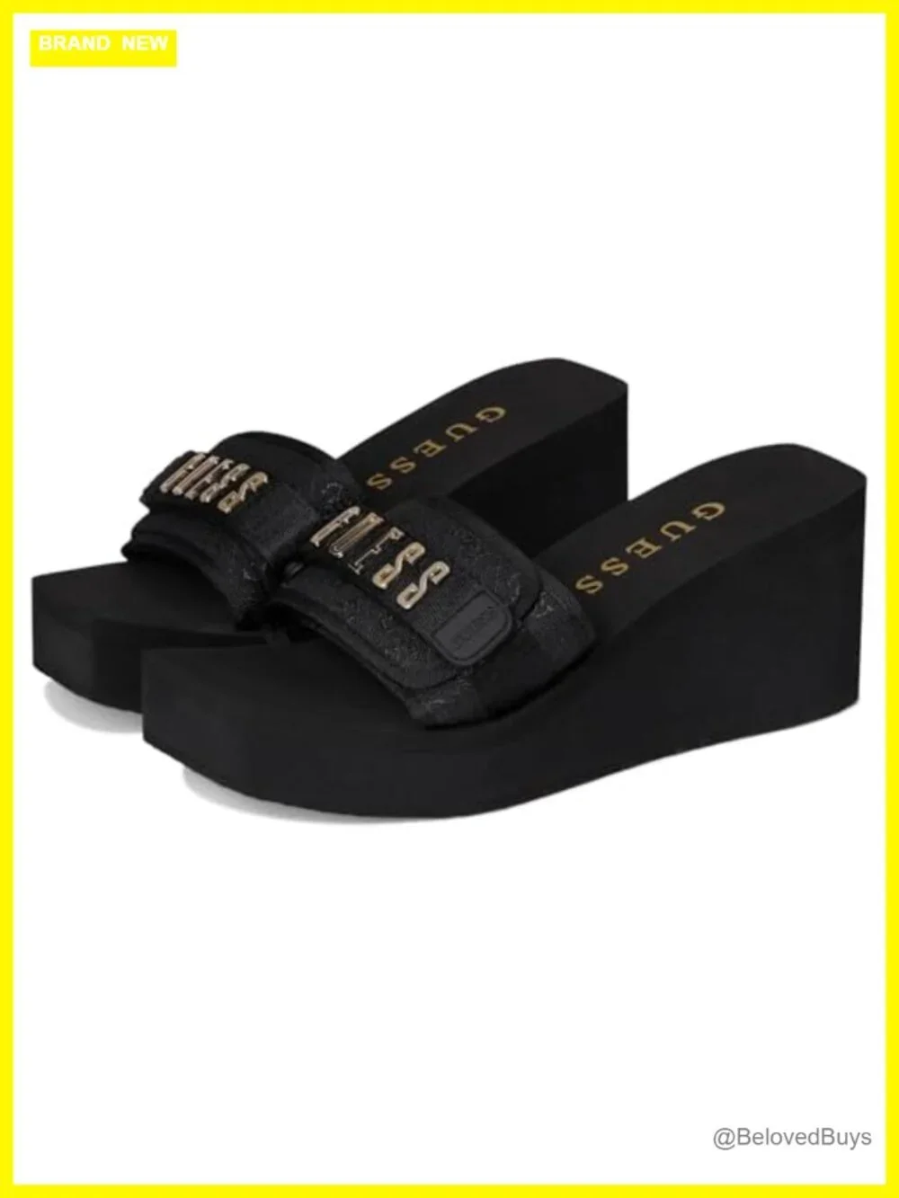 Women's Wedge Sandals with EVA Platform and Velcro Strap